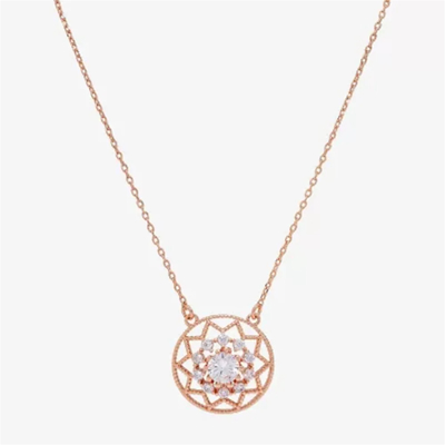 quality Regal 18kt Yellow Rose Gold Pendant Necklace factory